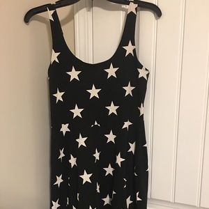 Pink Victoria’s Secret fit and flare tank dress.